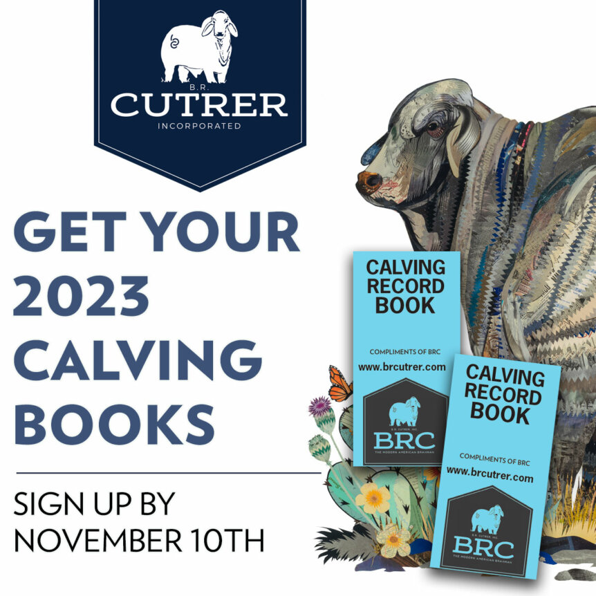 Free Brahman Calving Record Book